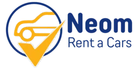 NEOM Rent a Car logo – trusted car rental service in Pakistan